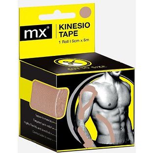 MX Health Kinesio Tape Beige 5cmx5m 1ST