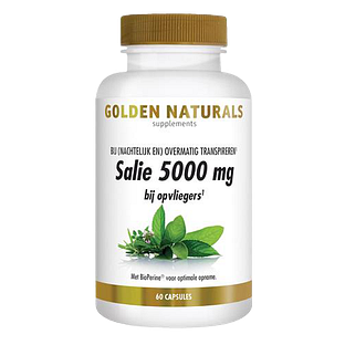 Golden Naturals Salie 5000mg Capsules 60CP