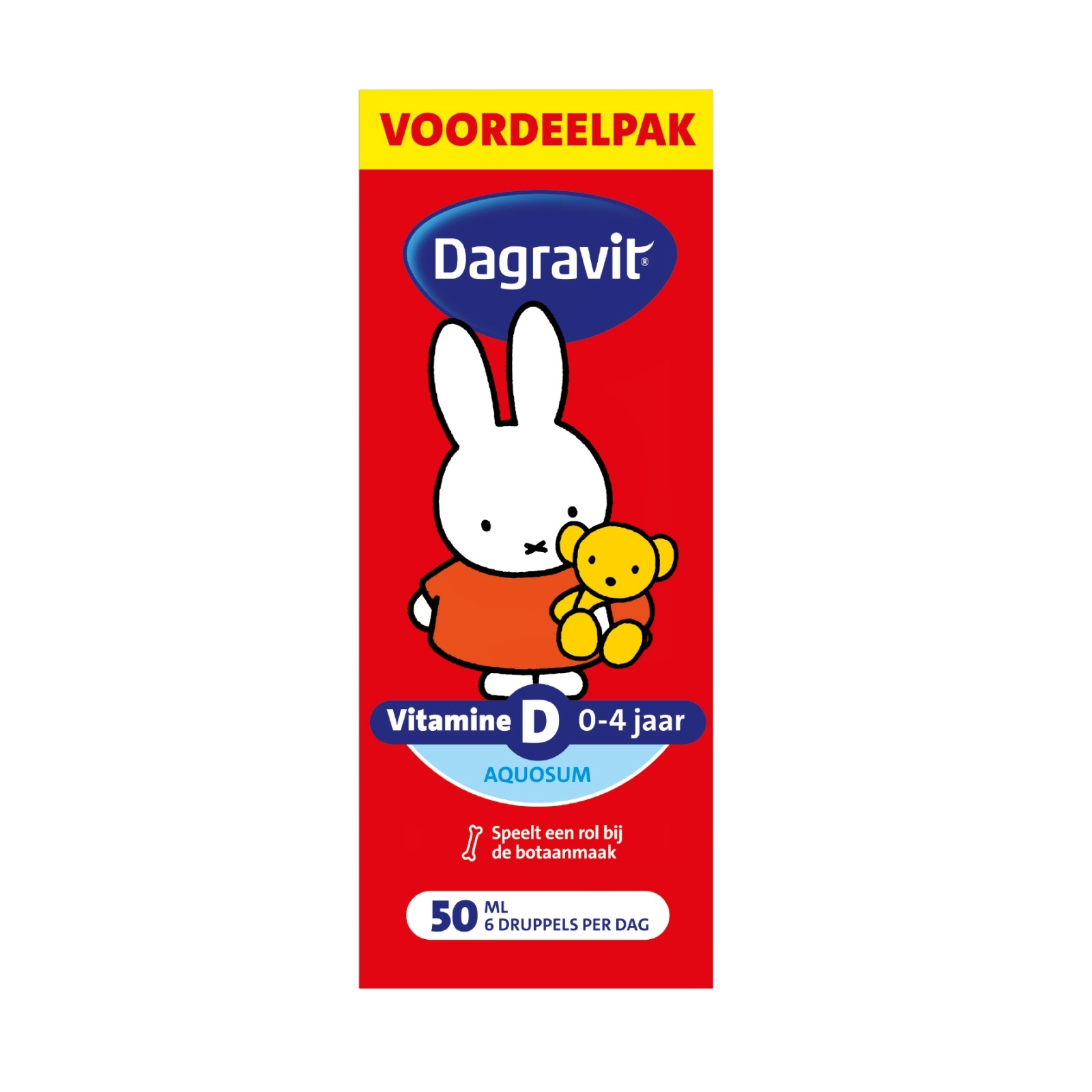 Dagravit Kids Vitamine D Aquosum Druppels Voordeelpak 50ML
