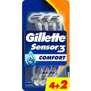 Gillette Sensor3 Comfort Wegwerpmesjes 6ST