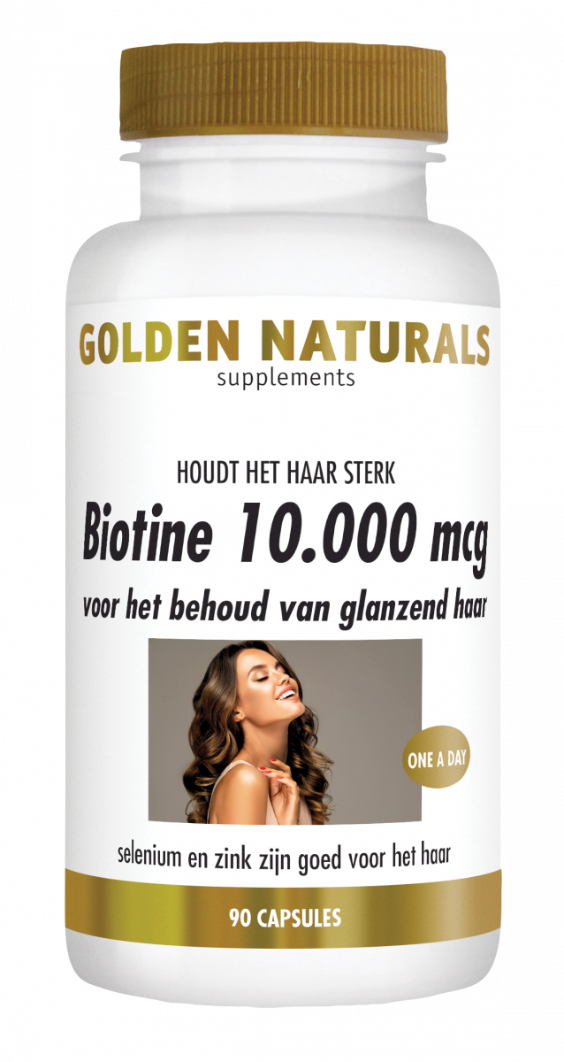 Golden Naturals Biotine 10.000mcg Capsules 90VCP