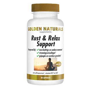 Golden Naturals Rust & Relax Support Capsules 30CP