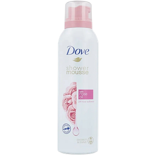 Dove Shower Mousse Rose Oil 200ML Dove Shower Mousse Rose Oil 200ML