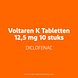 Voltaren K 12,5 mg pijnstiller Filmomhulde Tabletten Diclofenac-Kalium 10TB Voltaren K 12,5 mg pijnstiller Filmomhulde Tabletten Diclofenac-Kalium 10TB