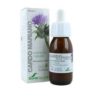 Soria Natural Silybum Marianum Extract Druppels 50ML