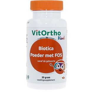 VitOrtho Kind Biotica Poeder met FOS 50GR VitOrtho Kind Biotica Poeder met FOS 50GR