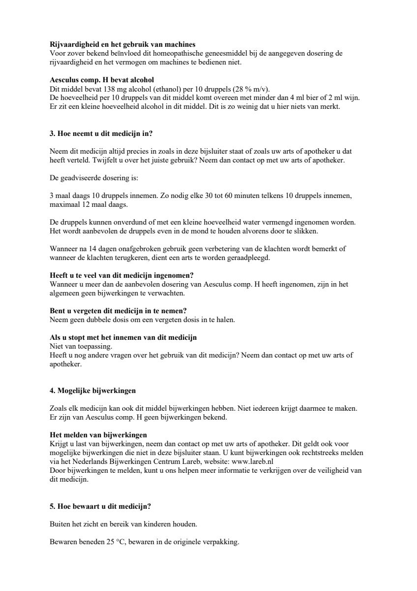 Aesculus Compositum H afbeelding van document #2, leaflet