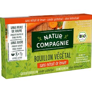 Natur Compagnie Groentebouillon Gistvrij 8ST Natur Compagnie Groentebouillon Gistvrij 8ST