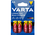 Varta Longlife Max Power AA Batterijen 4ST Varta Longlife Max Power AA Batterijen 4ST