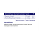Vitakruid Magnesium Malaat met Vitamine B6 (P-5-P) 120GR Samenstelling