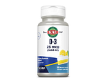 Kal Vit D-3 25mcg Smelttabletten 100TB