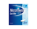 Nicotinell Kauwgum Cool Mint 2 mg -  voor stoppen met roken 204ST