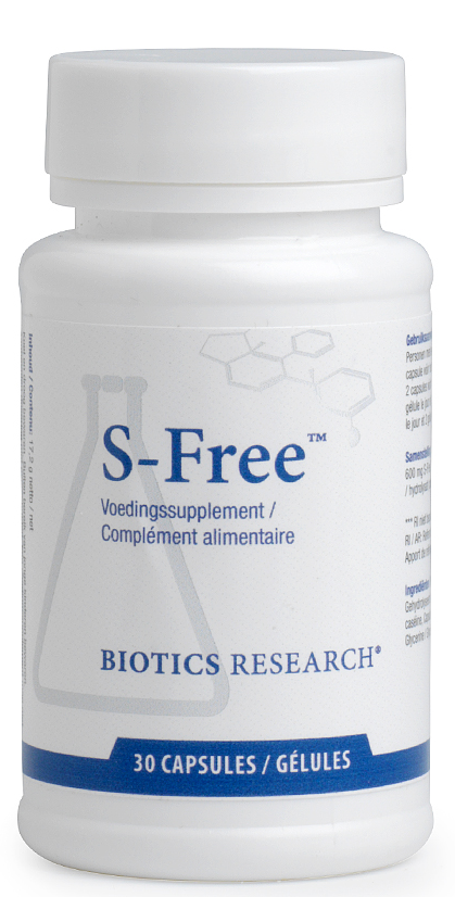 Biotics S-Free Capsules 30CP