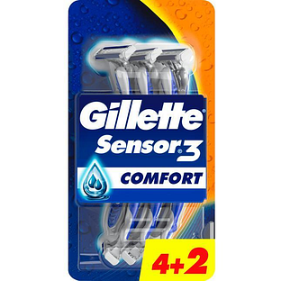 Gillette Sensor3 Comfort Wegwerpmesjes 6ST