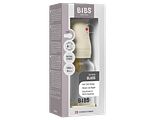 BIBS Glas Latex Slow Flow Babyfles 0+ Maanden Ivory 1ST