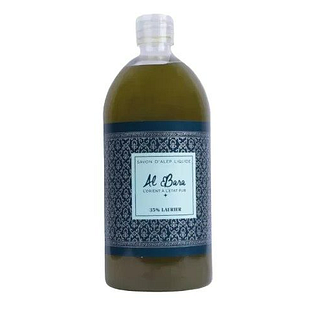 Al Bara Aleppo Vloeibare Zeep Olijfolie & 35% Laurierbesolie 1LT