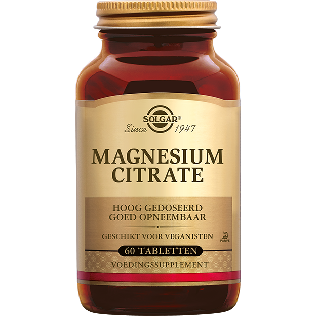 Solgar Magnesium Citraat Tabletten 60TB