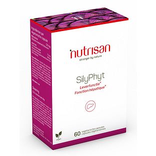 Nutrisan SilyPhyt Leverfunctie* Capsules 60CP Nutrisan SilyPhyt Leverfunctie* Capsules 60CP