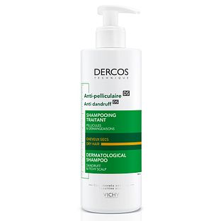 Vichy Dercos Anti-Dandruff Itchy Scalp Dermatological Shampoo 390ML