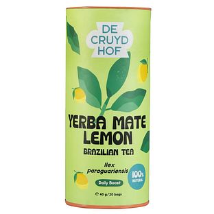 Cruydhof Thee Yerba Mate Lemon/ Ilex Paraguariensis 20ST Cruydhof Thee Yerba Mate Lemon/ Ilex Paraguariensis 20ST