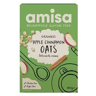 Amisa Pure Porridge Oats Apple & Cinnamon Spice 300GR