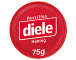 Diele Pastilles Rood Honing 75GR Diele Pastilles Rood Honing 75GR