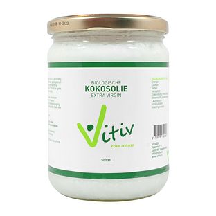 Vitiv Biologische Kokosolie Extra Virgin 500ML