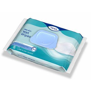 TENA Wet Wipe met Dispenser 48ST