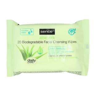 Sence Aloe Vera Gezichts Reinigingsdoekjes 20ST