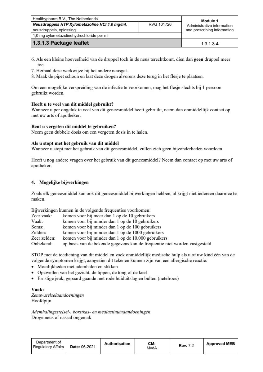Neusdruppels 1.0mg/ml afbeelding van document #4, leaflet