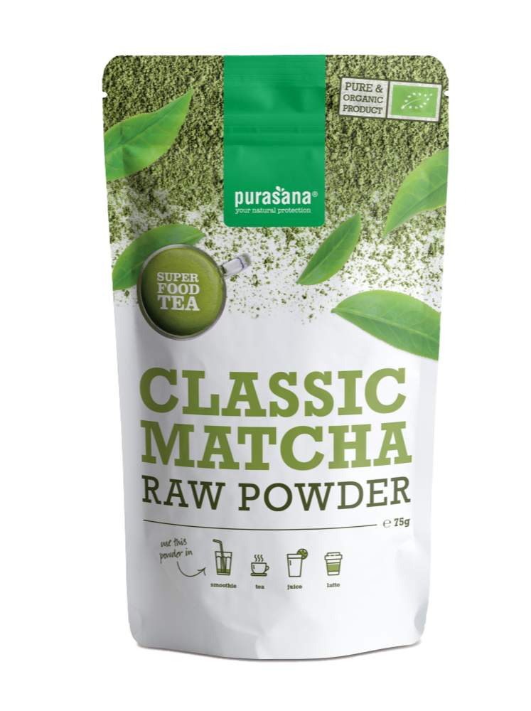 Purasana Matcha Classic Matcha Raw Powder 75GR