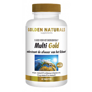 Golden Naturals Multi Gold Tabletten 60TB Golden Naturals Multi Gold Tabletten 60TB