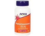 NOW Pantotheenzuur 500 mg capsules 100VCP
