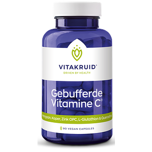 Vitakruid Gebufferde Vitamine C met oa Zink OPC Quercetine 90CP