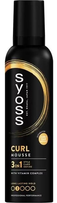 Syoss 3in1 Curl Mousse Hold 2