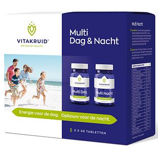 Vitakruid Multi Dag & Nacht HD 100% Vegan 2 x 30 60TB
