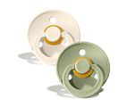 BIBS Fopspeen 0-6 Maanden Ivory/Sage 2ST