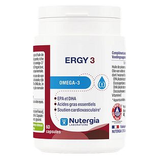 Nutergia Ergy 3 Capsules 60CP Nutergia Ergy 3 Capsules 60CP