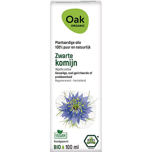 Oak Organic Zwarte Komijn Olie 100ML
