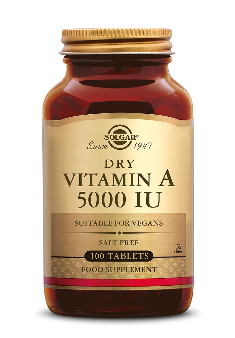 Solgar Vitamine A 5000 IU (1502 mcg) Tabletten 100TB