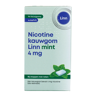 Linn Nicotine Kauwgom Mint 4mg 96ST