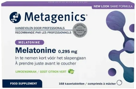 Metagenics Melatonine Kauwtabletten