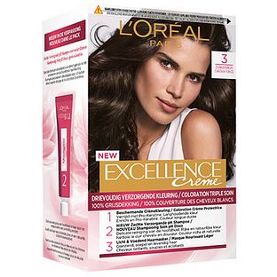 L'Oréal Paris Excellence 3 Donker Bruin 1ST