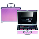 Casuelle Make-Up Koffer Roze 45-delig 1ST Koffer met deksel open en inhoud zichtbaar Casuelle Make-Up Koffer Roze 45-delig 1ST Koffer met deksel open en inhoud zichtbaar