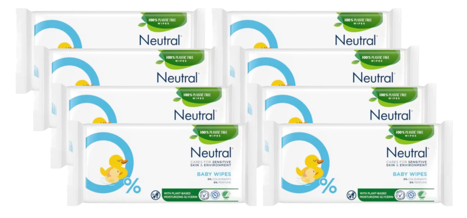 Neutral 0% Baby Wipes Multiverpakking