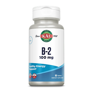 Kal Vit B2 Riboflavin 100mg Tabletten 60TB