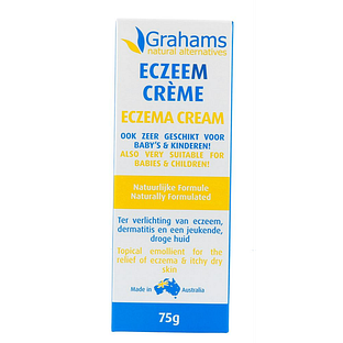 Grahams Eczeem Crème Natural Kids 75GR Grahams Eczeem Crème Natural Kids 75GR