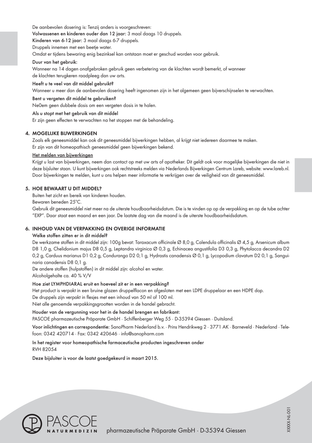 Lymphdiaral afbeelding van document #2, leaflet