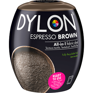 Dylon Espresso Brown All-in-1 Textielverf 350GR