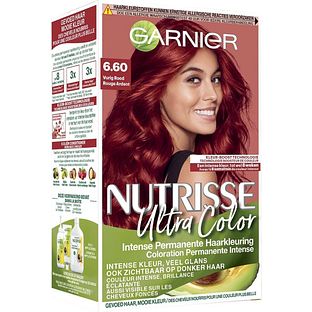 Garnier Nutrisse Ultra Color 6.60 Vurig Rood 1ST